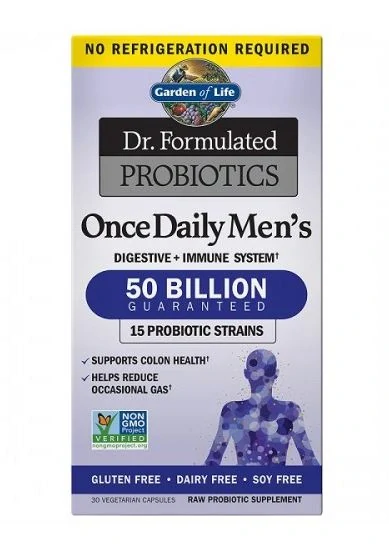 Dr. Formulated - probiotika pro muže - 50 miliard CFU - 30 kapslí