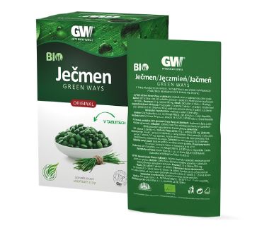 BIO Ječmen Green Ways tablety