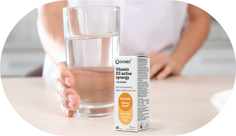 Vitamin D3 Aktivní synergie, kapky 25 ml - Ovonex