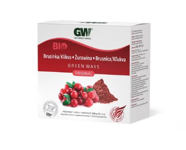 BIO sušený prášek z plodů BRUSINKY/ KLIKVY