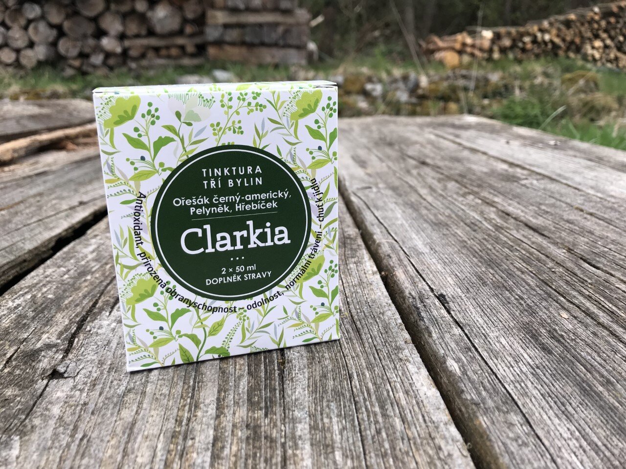 Clarkia - Tinktura TŘÍ BYLIN 2 x 50ml