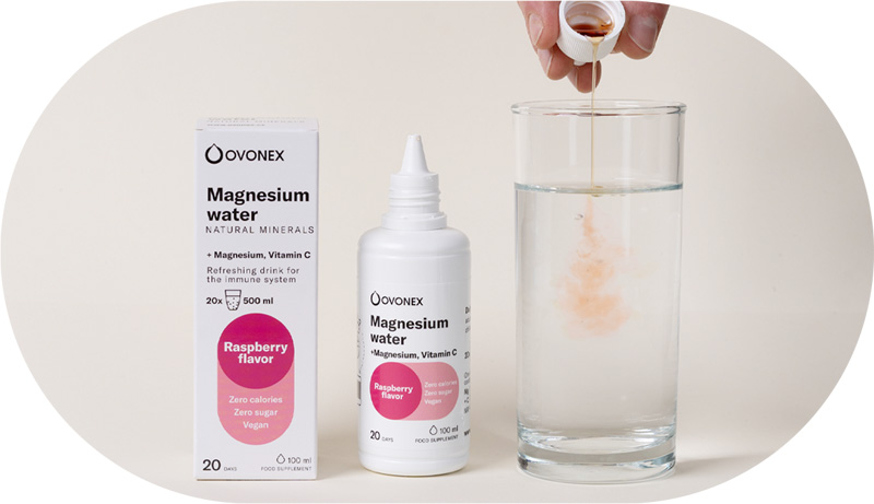 Hořčík malina 100 ml - Ovonex