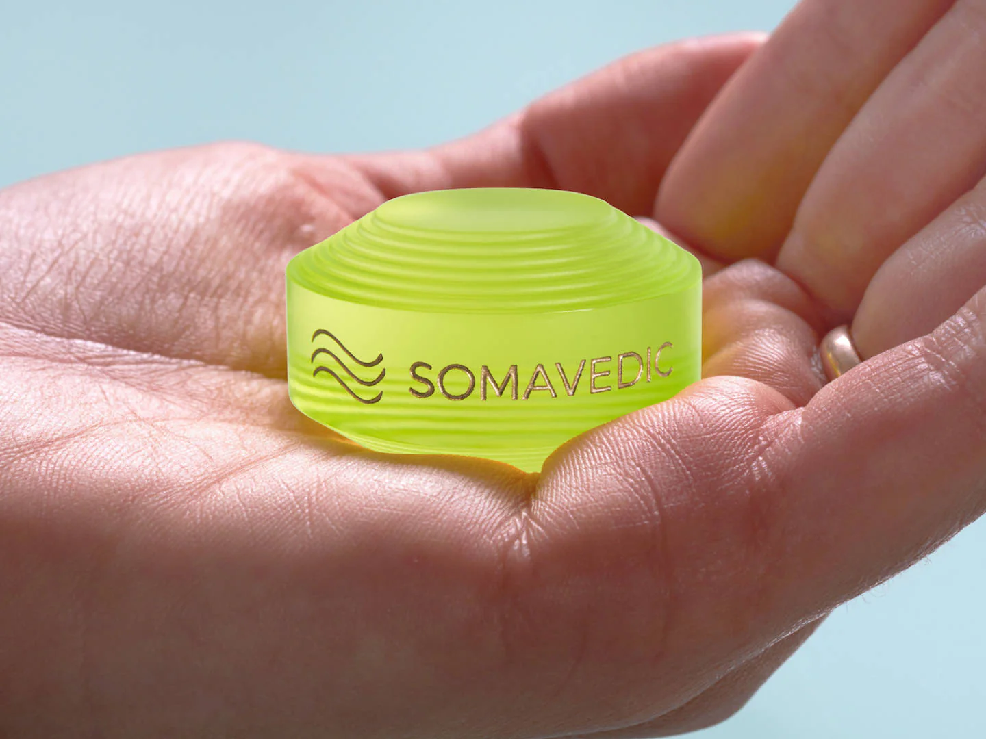 Somavedic Button Green