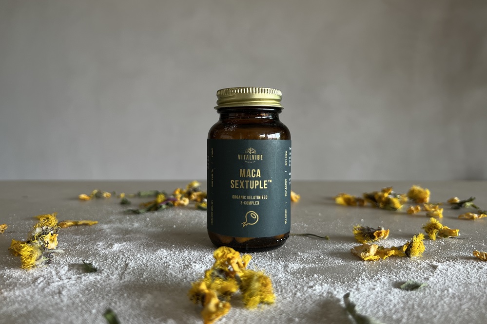 Maca Sextuple™ BIO Gelatinized 3-complex, kapsle