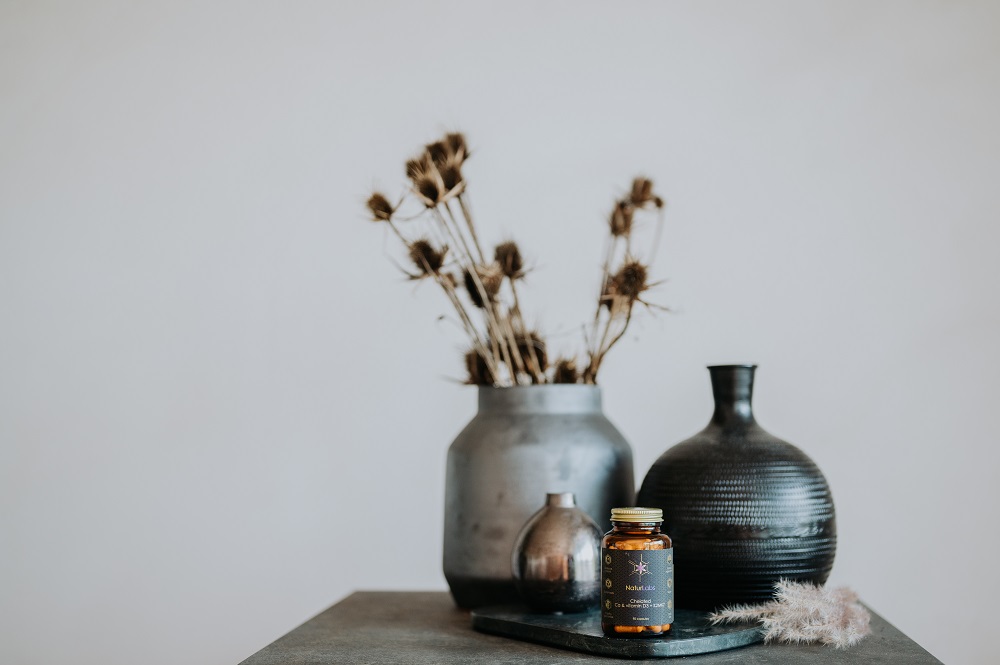 Vápník chelátový + D3 & K2, kapsle