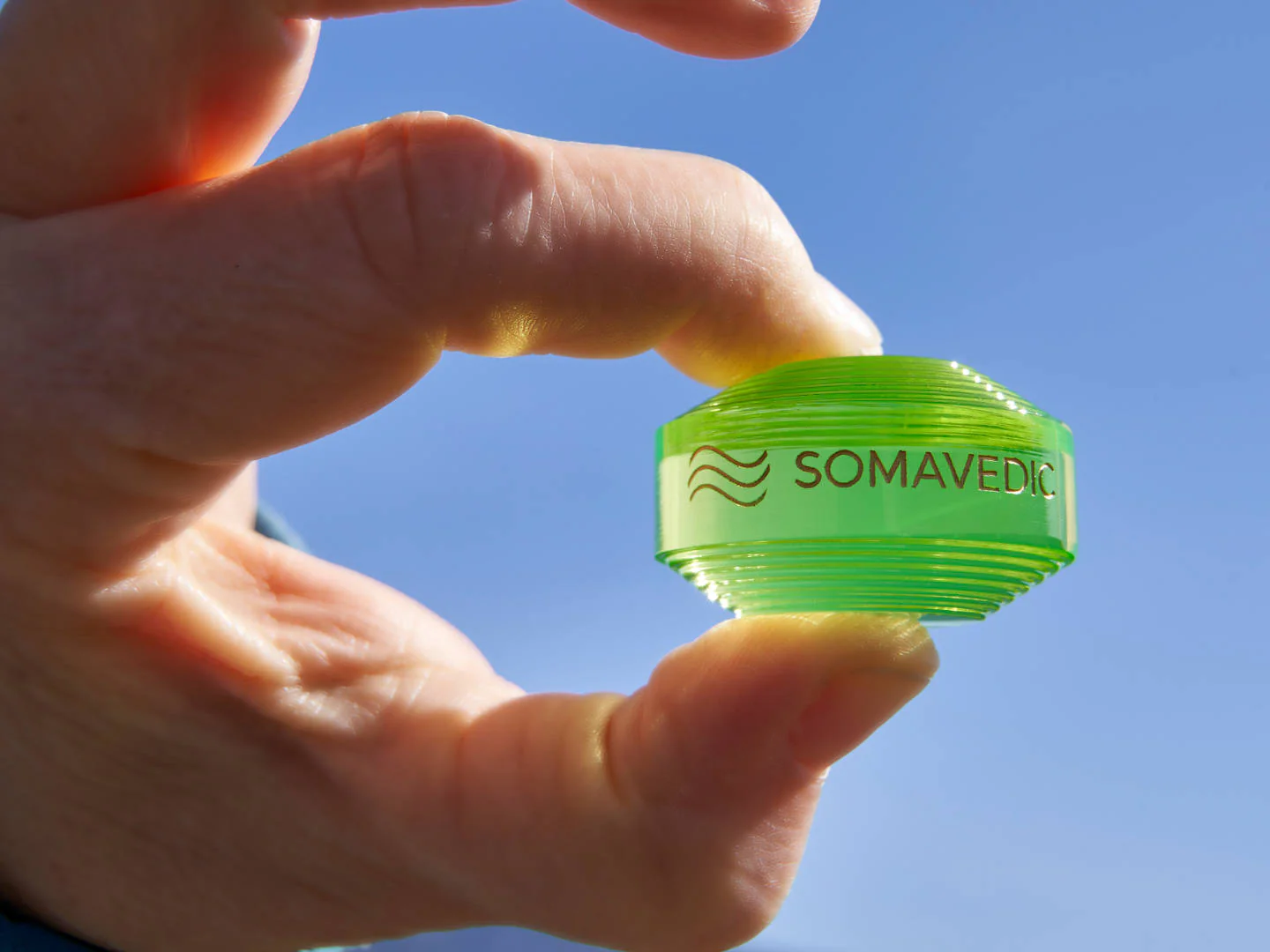 Somavedic Button Green