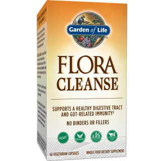 RAW Flora cleanse - očista trávicího traktu kandida - 60 kapslí