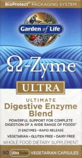 Ω-Zyme ULTRA - trávicí enzymy - 90 kapslí