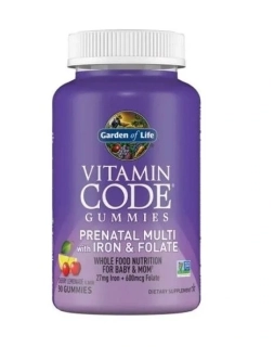 Vitamin Code Prenatal se železem & folátem - 90 Gummies