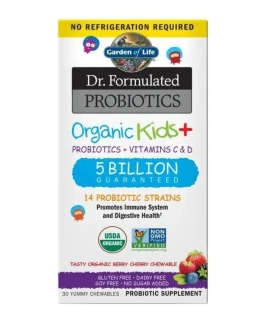 Dr. Formulated organická probiotika - pro děti - s příchutí lesní ovoce