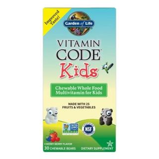 Vitamin Code - RAW cucací multivitamín pro děti - 30 tablet