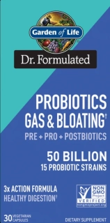 Dr. Formulated Probiotics Gas and Bloating 50 miliard - 30 kapslí