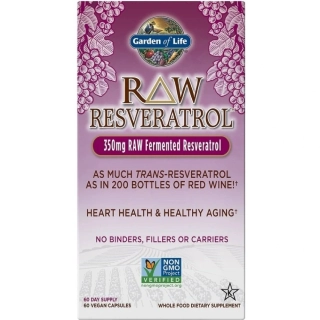 RAW Resveratrol - 60 kapslí