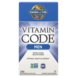 Vitamin Code RAW Men - multivitamín pro muže - 240 kapslí