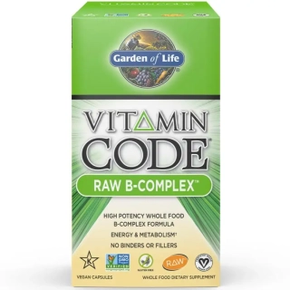 Vitamín B-Komplex - RAW Vitamin Code - 120 kapslí