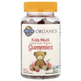 Organics - žvýkací multivitamín pro děti z organického ovoce