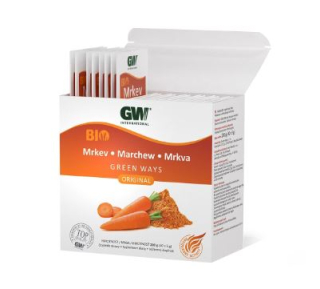 BIO sušený prášek ze šťávy kořene MRKVE